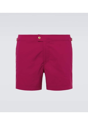 Tom Ford Technical poplin swim shorts