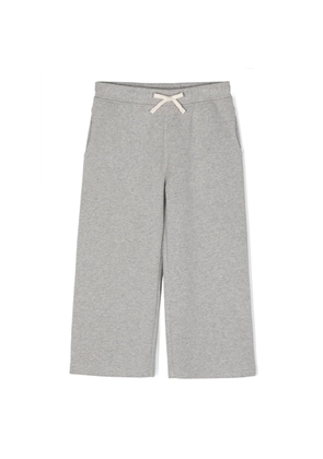 Bonpoint Melange-Effect Wide-Leg Trousers