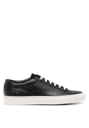 Common Projects Black Nubuck Achilles Sneakers