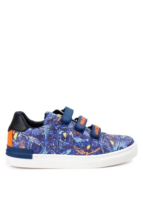 Little Marc Jacobs Boys Paint Splatter Velcro Sneakers