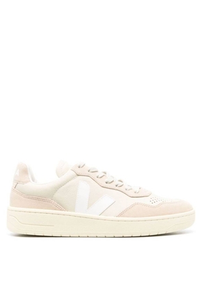 Veja V-90 Low-Top Panelled Sneakers