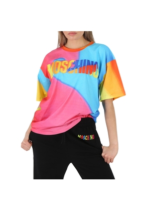 Moschino Logo-Print Oversized T-Shirt