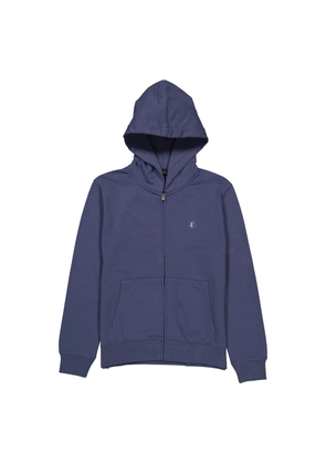Save The Duck Kids Smoke Blue Clee Gage Zip-Up Hoodie