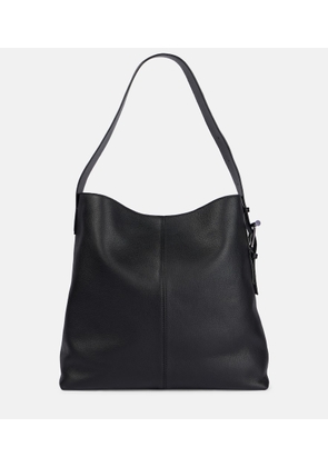 McQueen T-Bar Sling leather shoulder bag