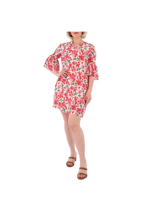 Essentiel Ladies Pink Sleeved Shirt Dress