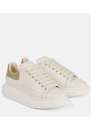 McQueen Oversized leather sneakers