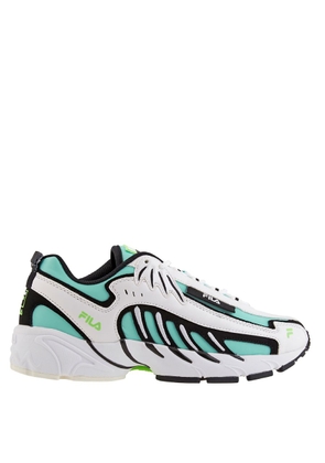 MSGM Mens X Fila Sneakers in Green