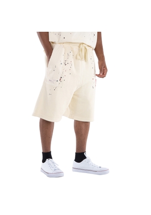 A Cold Wall Studio Paint-Splatter Cotton Track Shorts