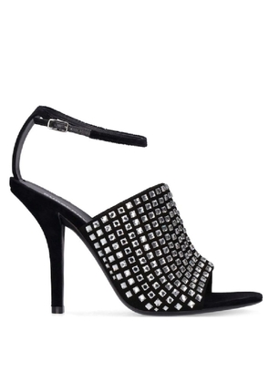 Burberry Ivy Crystal-Embellished High Heel Sandals