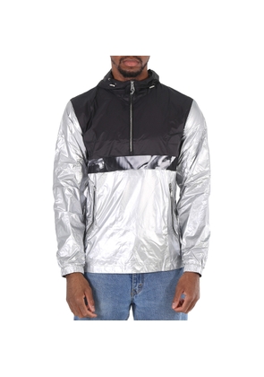 The Very Warm Mens Silver Reflective Windbreaker