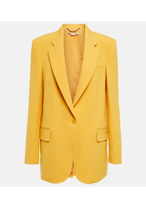 Stella McCartney Wool-blend single-breasted blazer