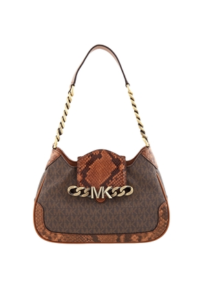 Michael Kors Small Hally Signature Logo Print Shoulder Bag
