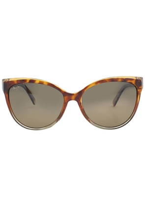 Maui Jim Olu Olu HCL Bronze Butterfly Ladies Sunglasses HS537-10A 57