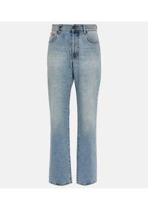 Saint Laurent High-rise straight jeans