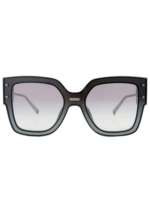 Philipp Plein Silver Mirror Square Ladies Sunglasses SPP041M Z42X 99