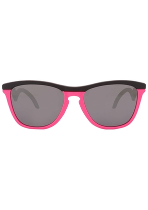 Oakley Frogskins Hybrid Prizm Black Square Mens Sunglasses OO9289 928904 55