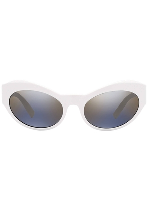 Versace Grey Mirror Gradient Cat Eye Ladies Sunglasses VE4356 401/Y9 54