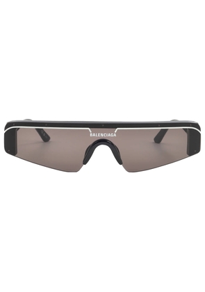 Balenciaga Gray Shield Unisex Sunglasses BB0003S 001 99