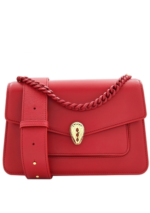 Bvlgari Serpenti Forever Red Ladies Crossbody 290766