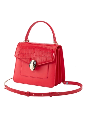 Bvlgari Serpenti Forever Crossbody Bag- Red