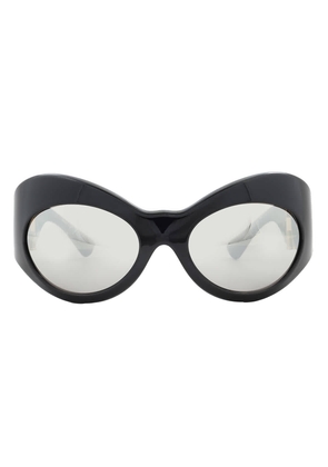 Versace Light Grey Irregular Ladies Sunglasses VE4462 GB1/6G 58