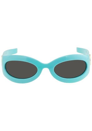 Gucci Grey Wrap Ladies Sunglasses GG1247S 006 60