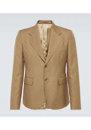 Gucci GG jacquard blazer