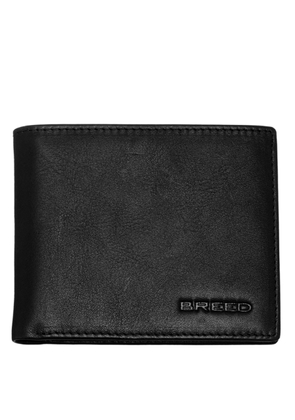 Breed Locke Genuine Leather Bi-Fold Wallet - Black