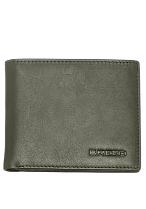 Breed Locke Genuine Leather Bi-Fold Wallet - Olive