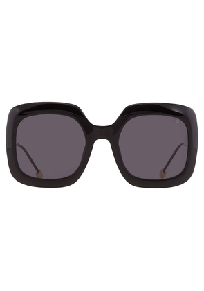 Philipp Plein Grey Square Ladies Sunglasses SPP065S 0700 55