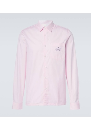 Prada Logo cotton Oxford shirt