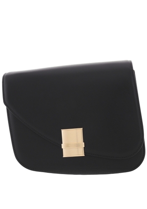 Ferragamo Fiamma Small Leather Crossbody Bag