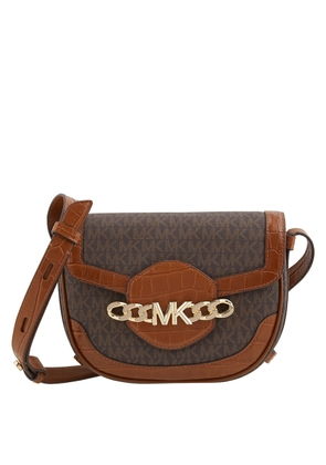 Michael Kors Ladies Hally Medium Presbyopia Envelope Bag - Chestnut