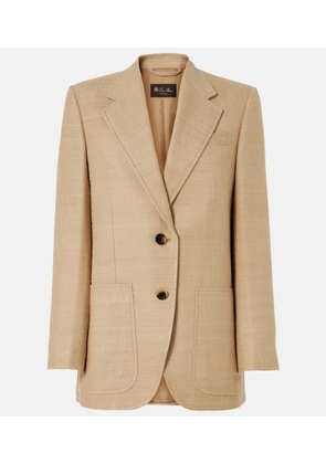 Loro Piana Maria silk blazer