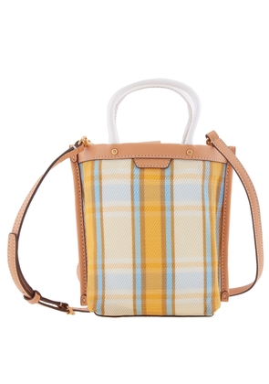 Tory Burch Mini Perry Mesh Tote in Ciel