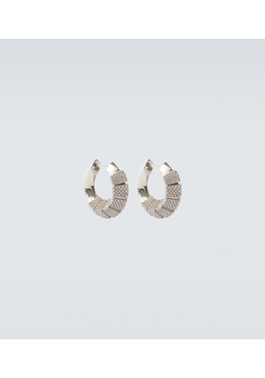 Bottega Veneta Sterling silver hoop earrings