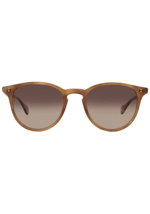 Garrett Leight MANZANITA SUN California Dream Gradient Oval Sunglasses 2151 EMT/CADG 50