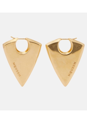 McQueen Arrow drop earrings