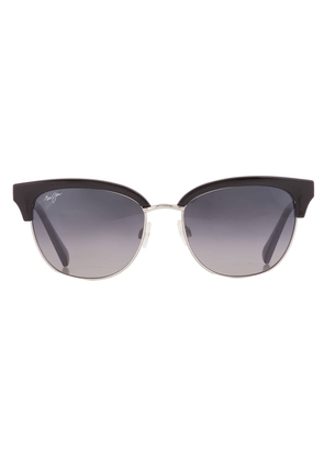 Maui Jim Lokelani Neutral Grey Cat Eye Sunglasses GS825-02 55
