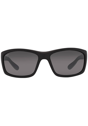 Maui Jim Kanaio Coast Neutral Grey Rectangular Mens Sunglasses 766-02MD 61