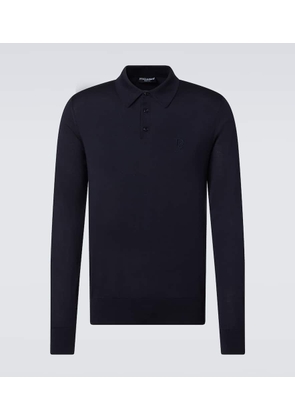 Dolce&Gabbana Silk polo shirt