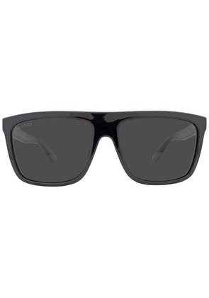 Gucci Grey Browline Mens Sunglasses GG0748S 001 59