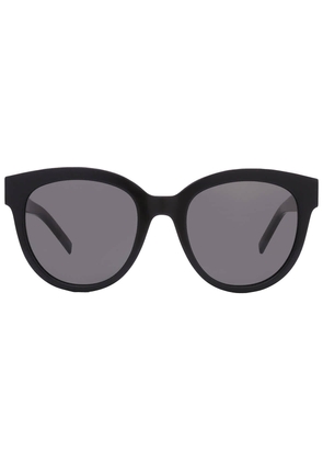 Saint Laurent Grey Round Ladies Sunglasses SL M29 003 52