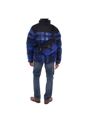 Ferragamo Dual Tone Gradient Foldover Top Crossbody