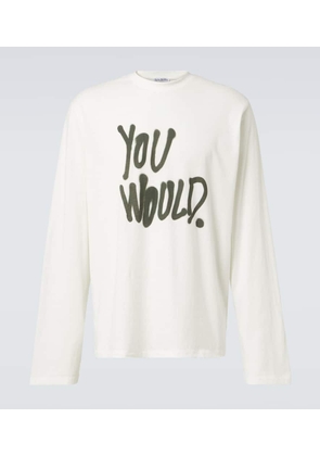 Acne Studios Printed cotton jersey T-shirt