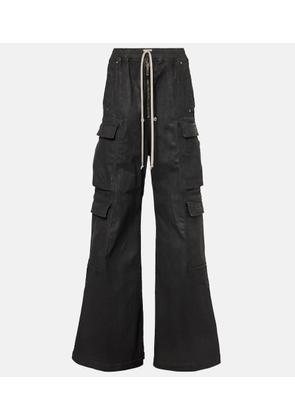 Rick Owens Cotton-blend wide-leg pants
