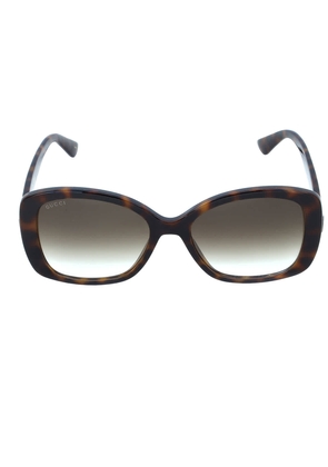Gucci Brown Square Ladies Sunglasses GG0762S 002 56