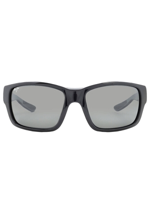 Maui Jim Mangroves Neutral Grey Wrap Mens Sunglasses 604-02 60