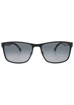 Carrera Grey Shaded Rectangular Unisex Sunglasses CARRERA 2037T/S 0807/9O 55