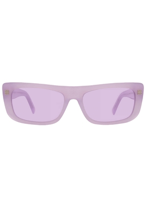 Givenchy Lilac Browline Ladies Sunglasses GV40047U 78Y 57